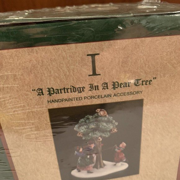 Department 56 Dept 56 I Partridge In A Pear Tree 12 Days Of Dickens Village New - Picture 6 of 8